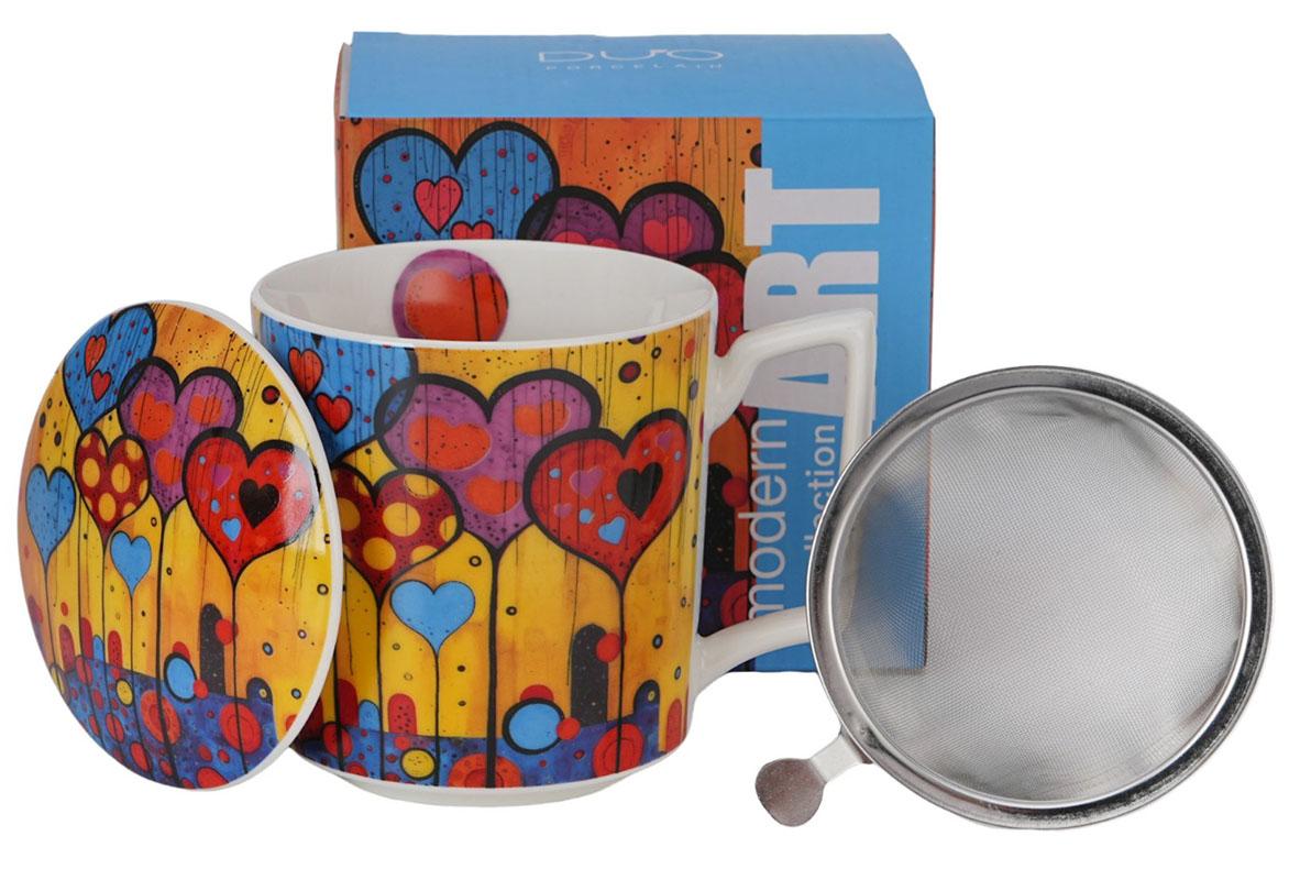 Šolja za sa infuzerom HEARTS 