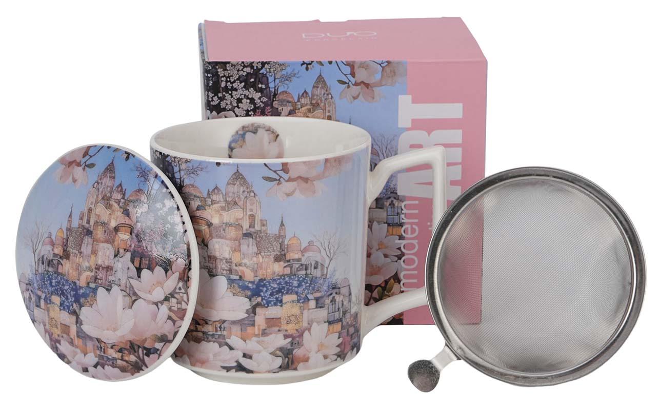 Šolja za sa infuzerom CITY OF MAGNOLIAS 