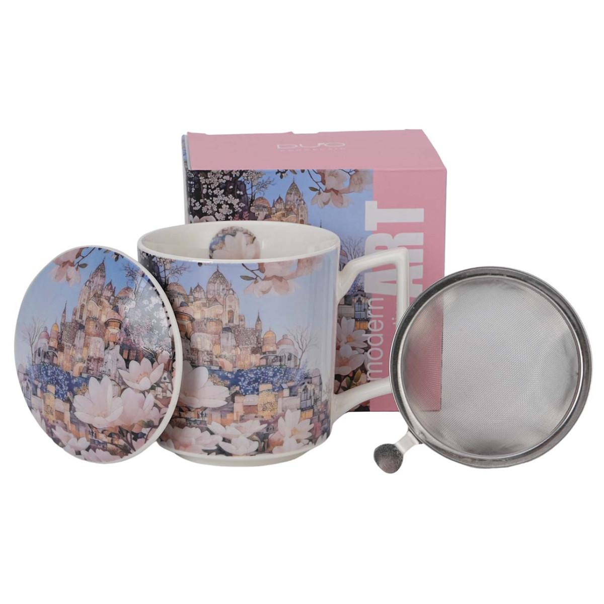 Šolja za sa infuzerom CITY OF MAGNOLIAS 