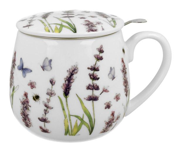 Porcelanska šolja sa infuzerom CLASSIC LAVENDER 430ml 
