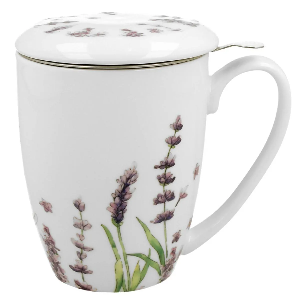 Šolja za čaj sa infuzerom LAVENDER 