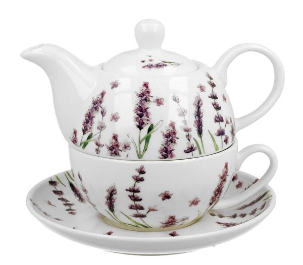 Porcelanski set za čaj CLASSIC LAVENDER 