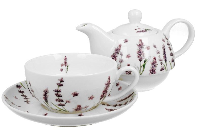 Porcelanski set za čaj CLASSIC LAVENDER 