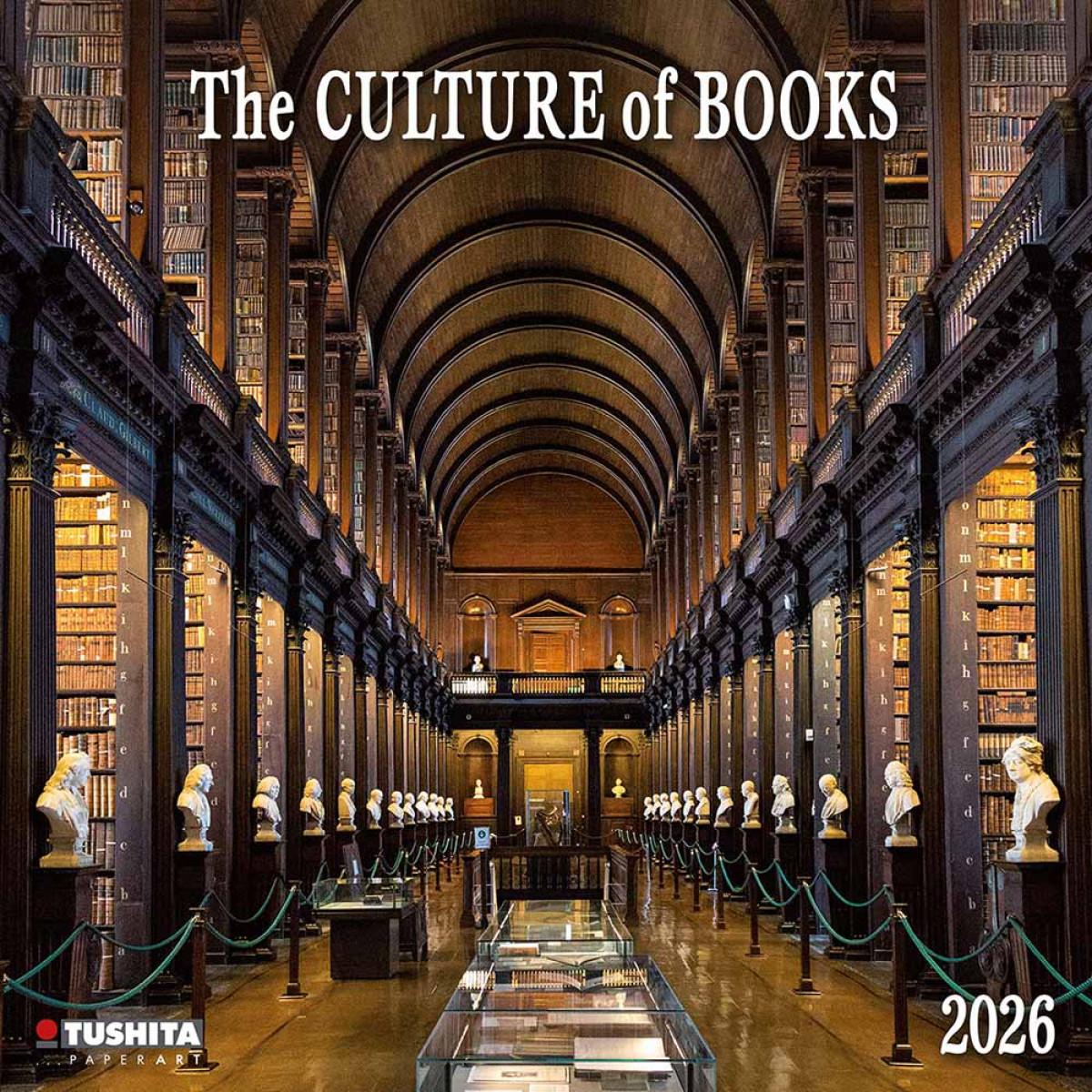 Zidni kalendar 2026 CULTURE OF BOOKS 