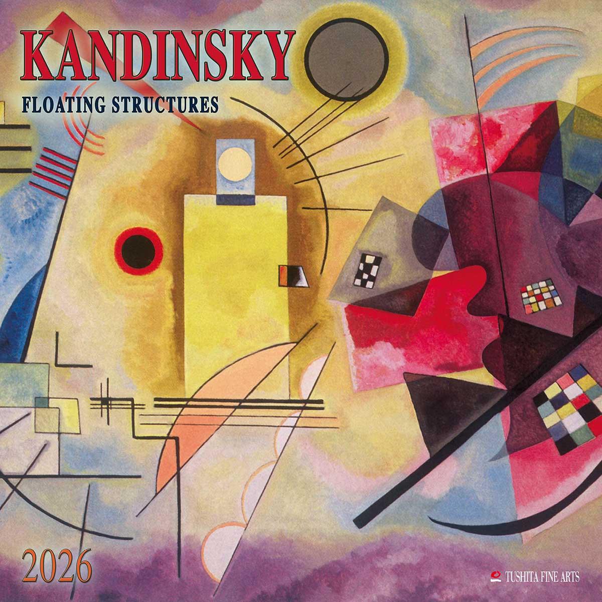 Zidni kalendar 2026 KANDINSKY - FLOATING STRUCTURES 