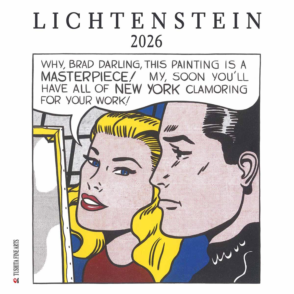 Zidni kalendar 2026 ROY LICHTENSTEIN 
