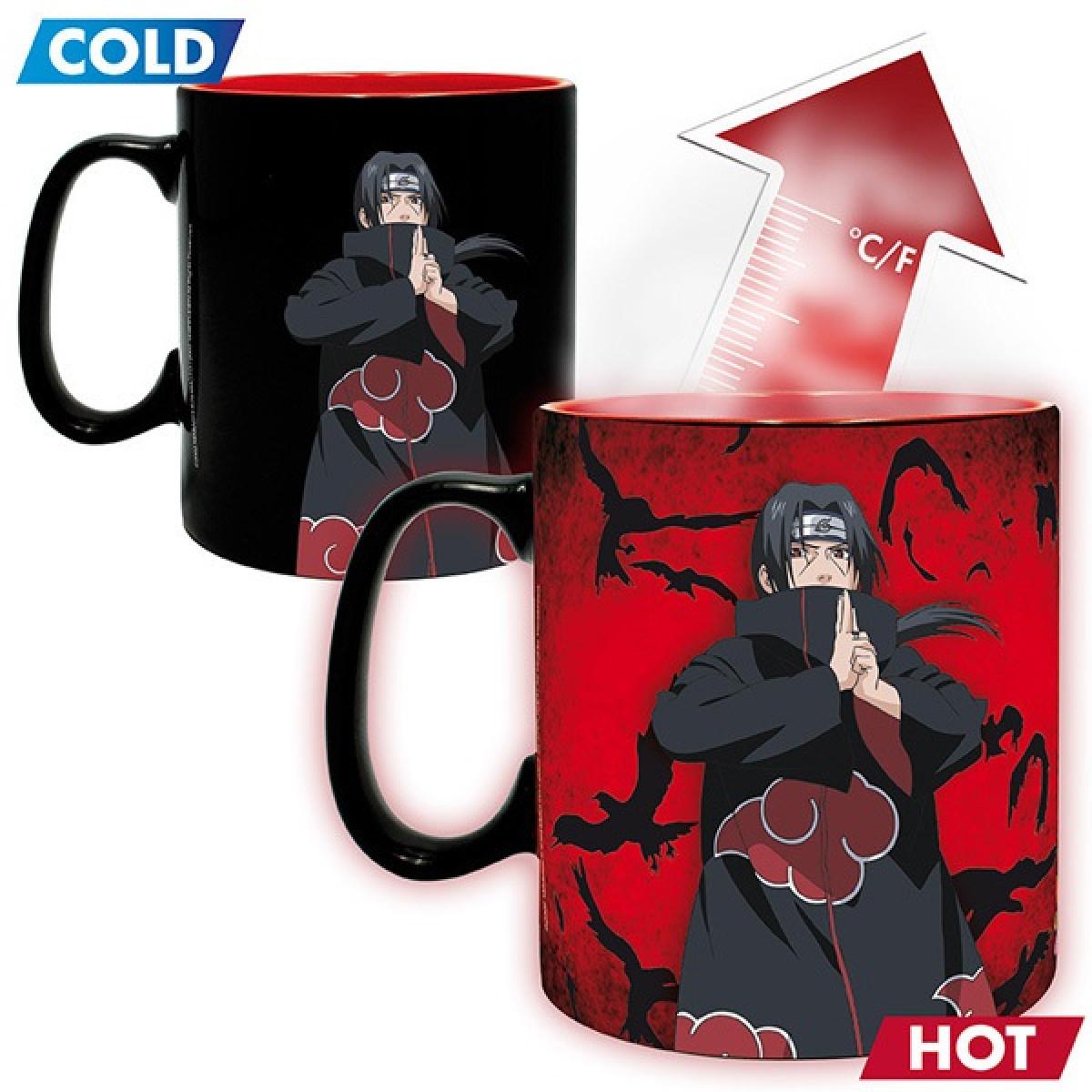 NARUTO termosenzitivna šolja KAKASHI/ITACHI 460ml 