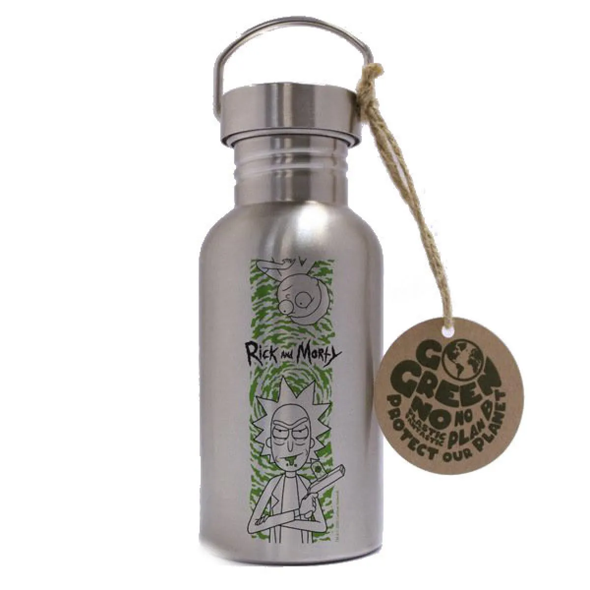 Metalna flaša 500ml RICK AND MORTY - PORTAL 