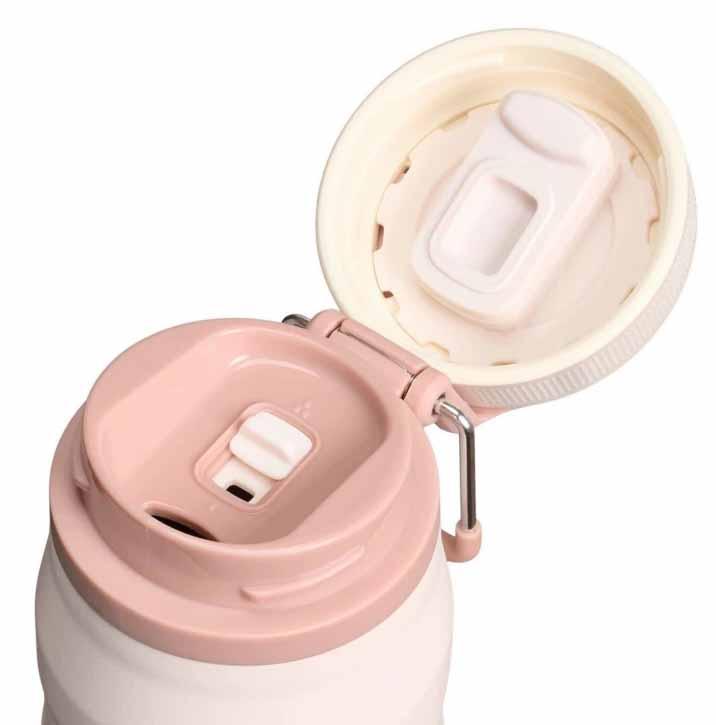 STANLEY flaša THE ICEFLOW™ TWIST FLIP 0.7L ROSE QUARTZ 