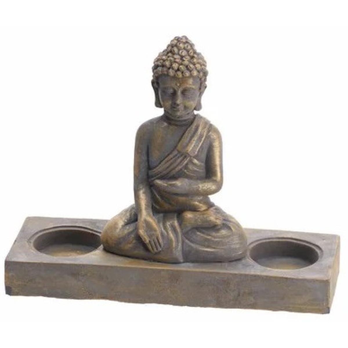 Ukrasna cementna figura BUDA 19x15cm 