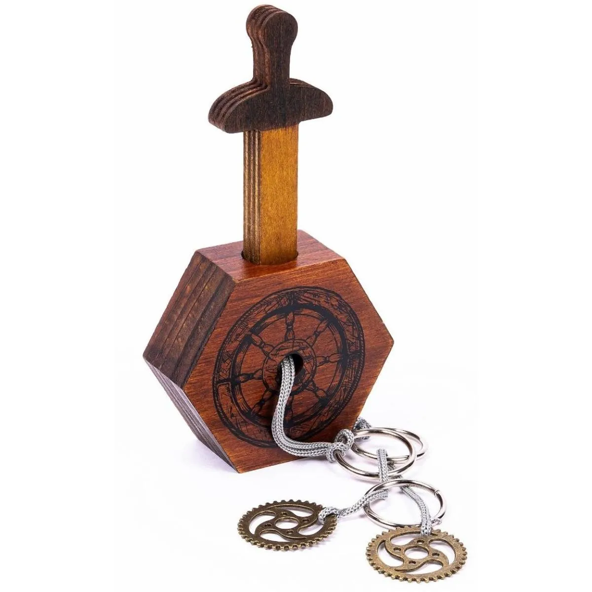 IQ puzzle ALEXANDER THE GREATS GORDION KNOT 