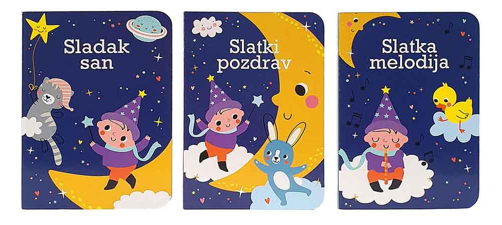 ČOVEČULJAK NA MESECU - MUZIČKA KUTIJA SA 3 SLIKOVNICE 