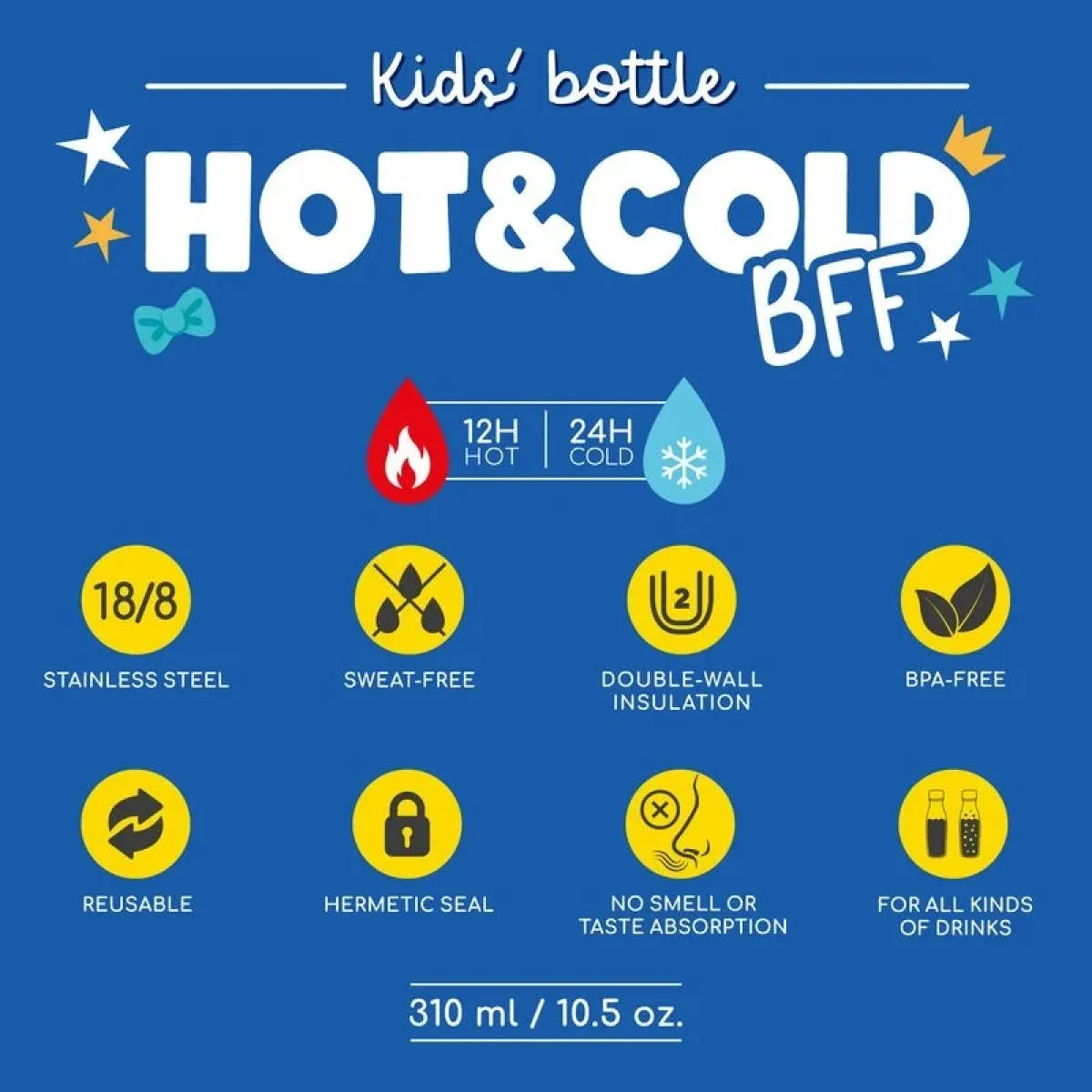 Mini termos 310ml HOT&COLD Pingvin 