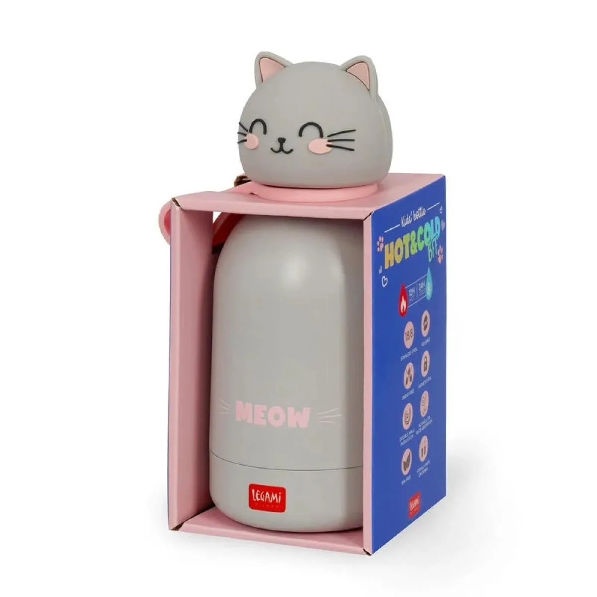 Mini termos 310ml HOT&COLD Kitty 