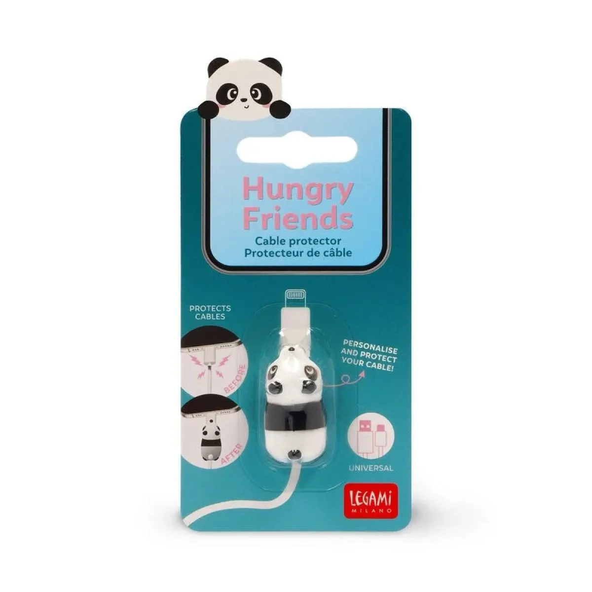 Zaštita za kablove HUNGRY FRIENDS - PANDA 