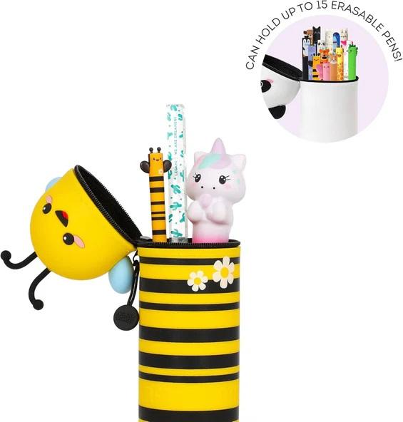 2 u 1 silikonska pernica PČELICA 