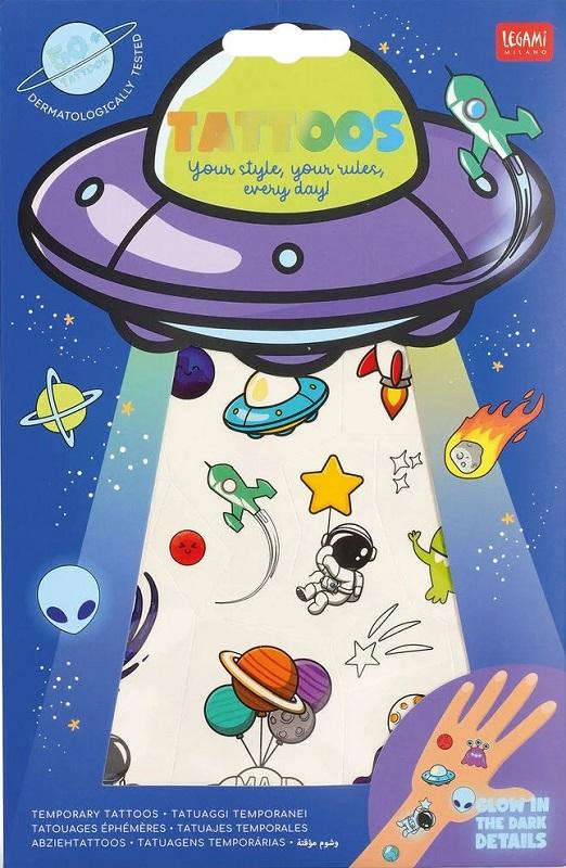 Set privremenih tetovaža SVEMIR 
