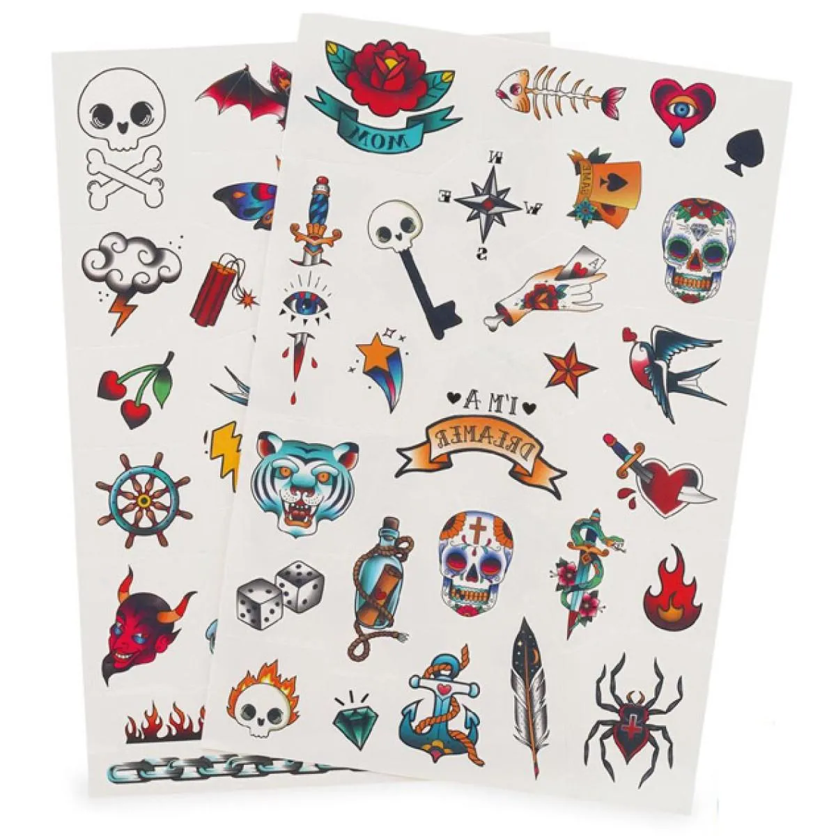 Set privremenih tetovaža OLD SCHOOL 