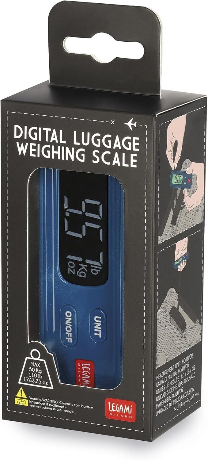 Digitalna vaga za prtljag PETROL BLUE 