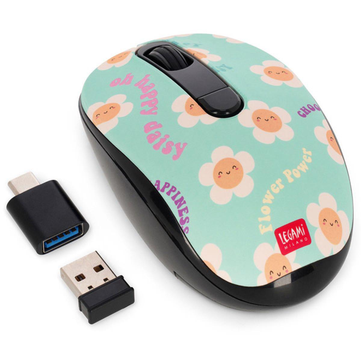 Bežični miš ZELENI - BELE RADE 