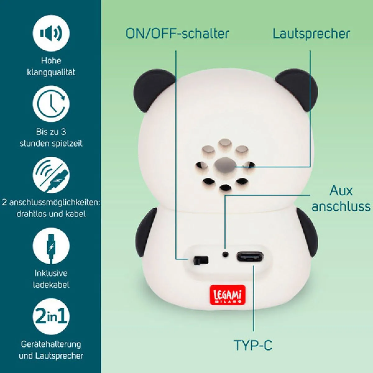 Bežični zvučnik PANDA 