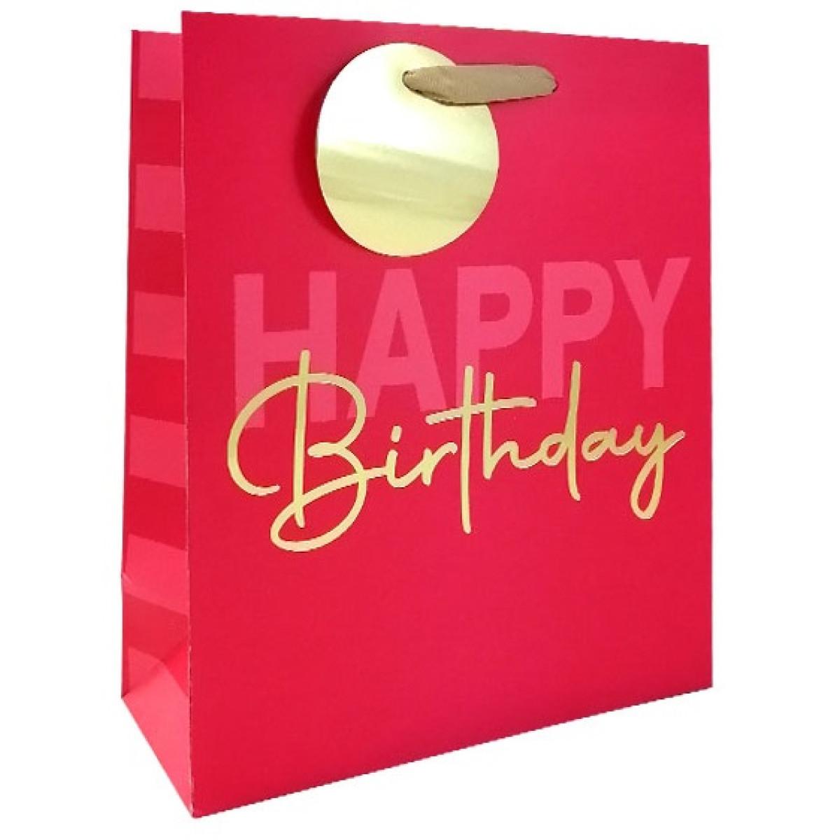 Ukrasna kesa PINK BIRTHDAY M 