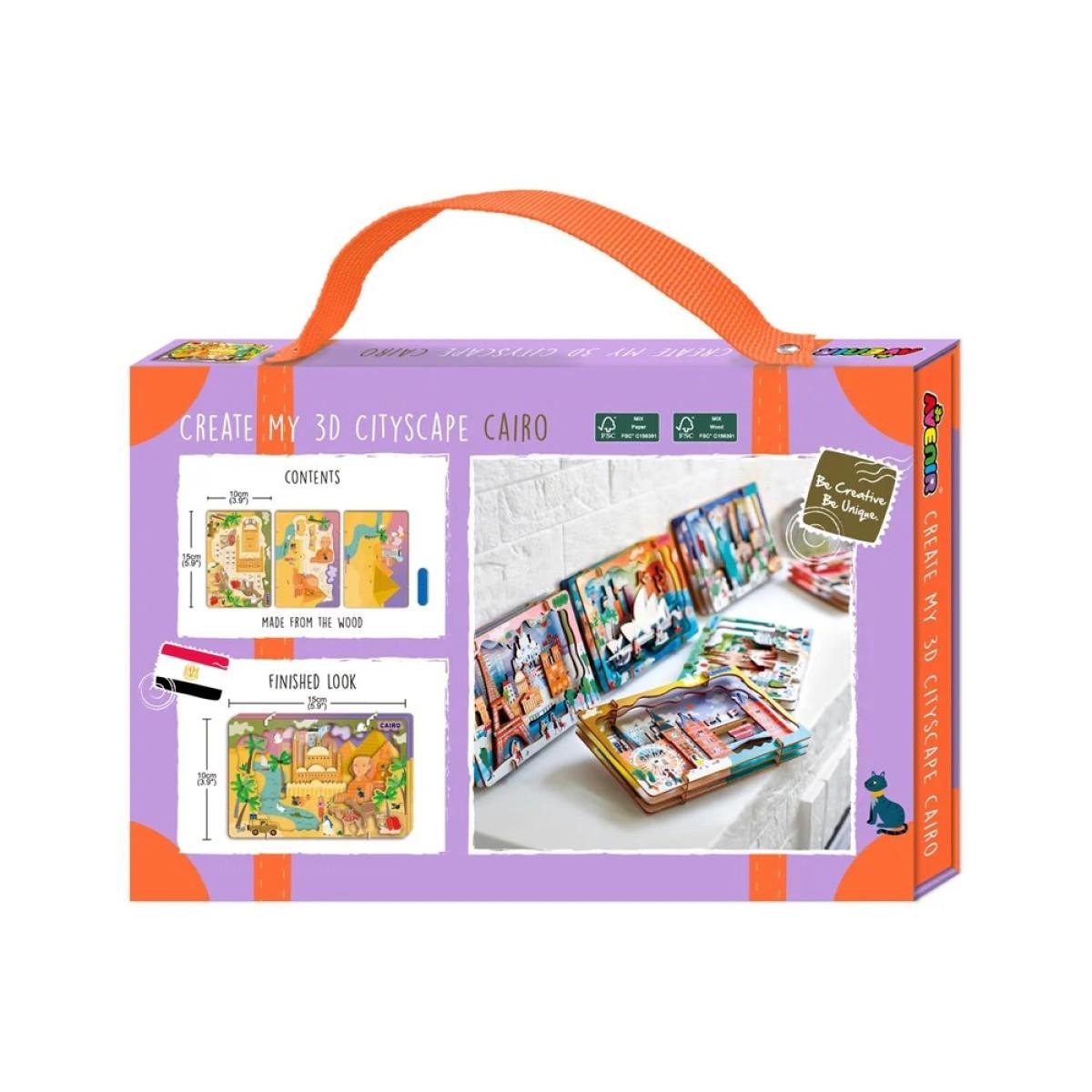 Kreativni set 3D slagalica CITYSCAPE CAIRO 