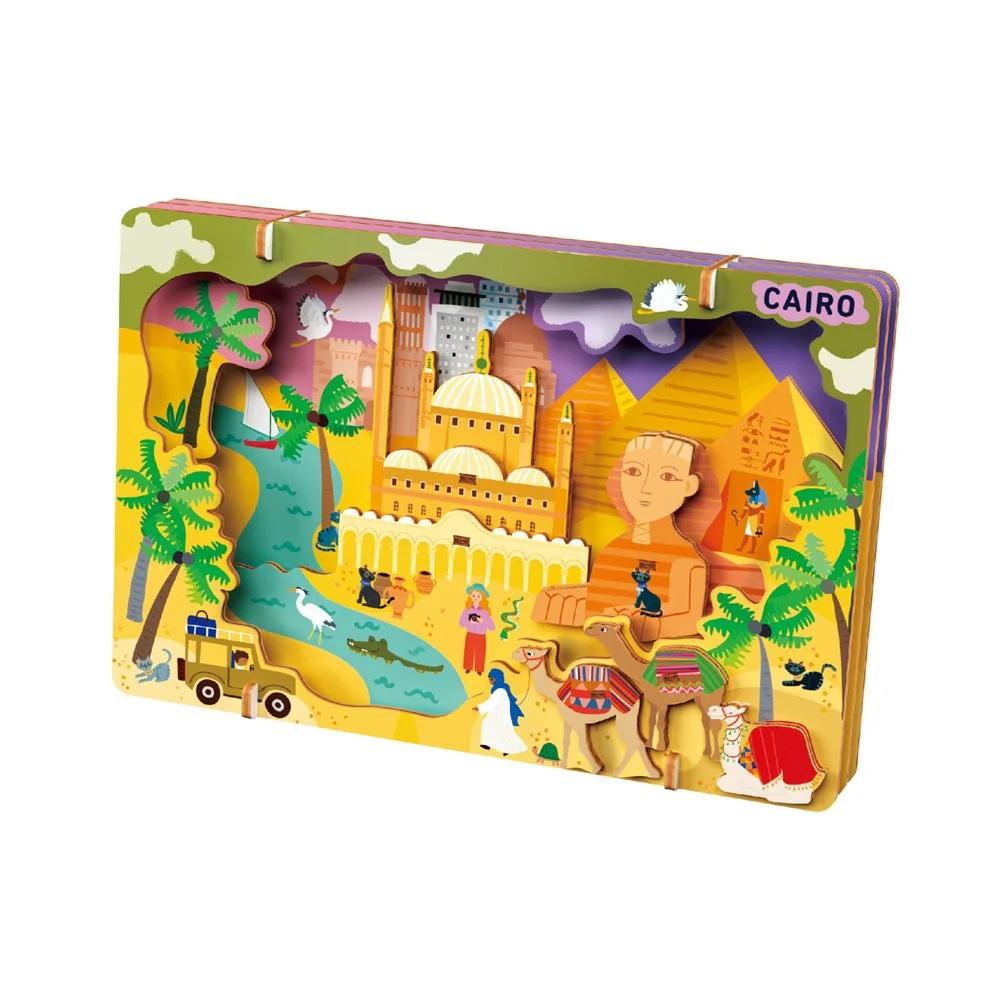 Kreativni set 3D slagalica CITYSCAPE CAIRO 