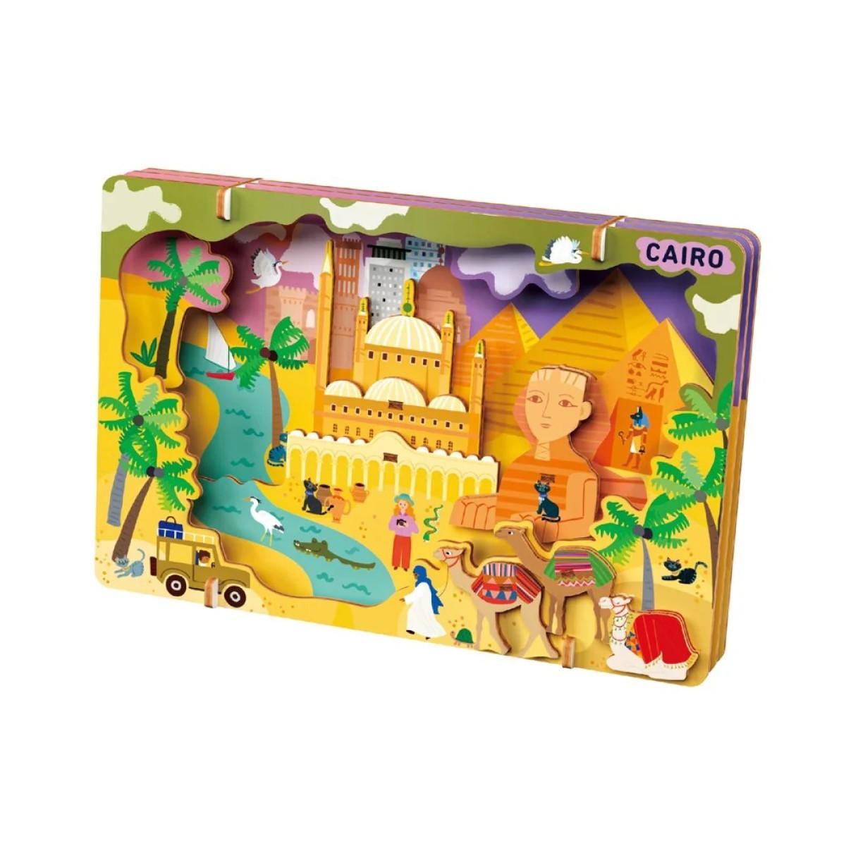 Kreativni set 3D slagalica CITYSCAPE CAIRO 