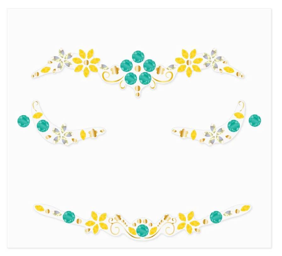 Kreativni set FACE ART - FLOWER PRINCESS 