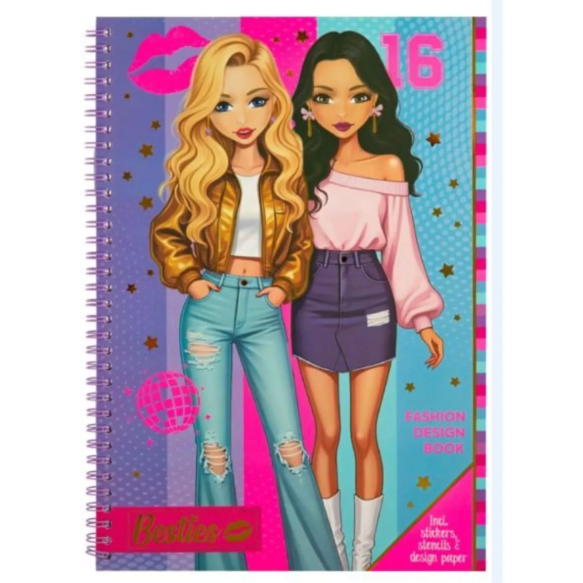 Set stikera BESTIES 
