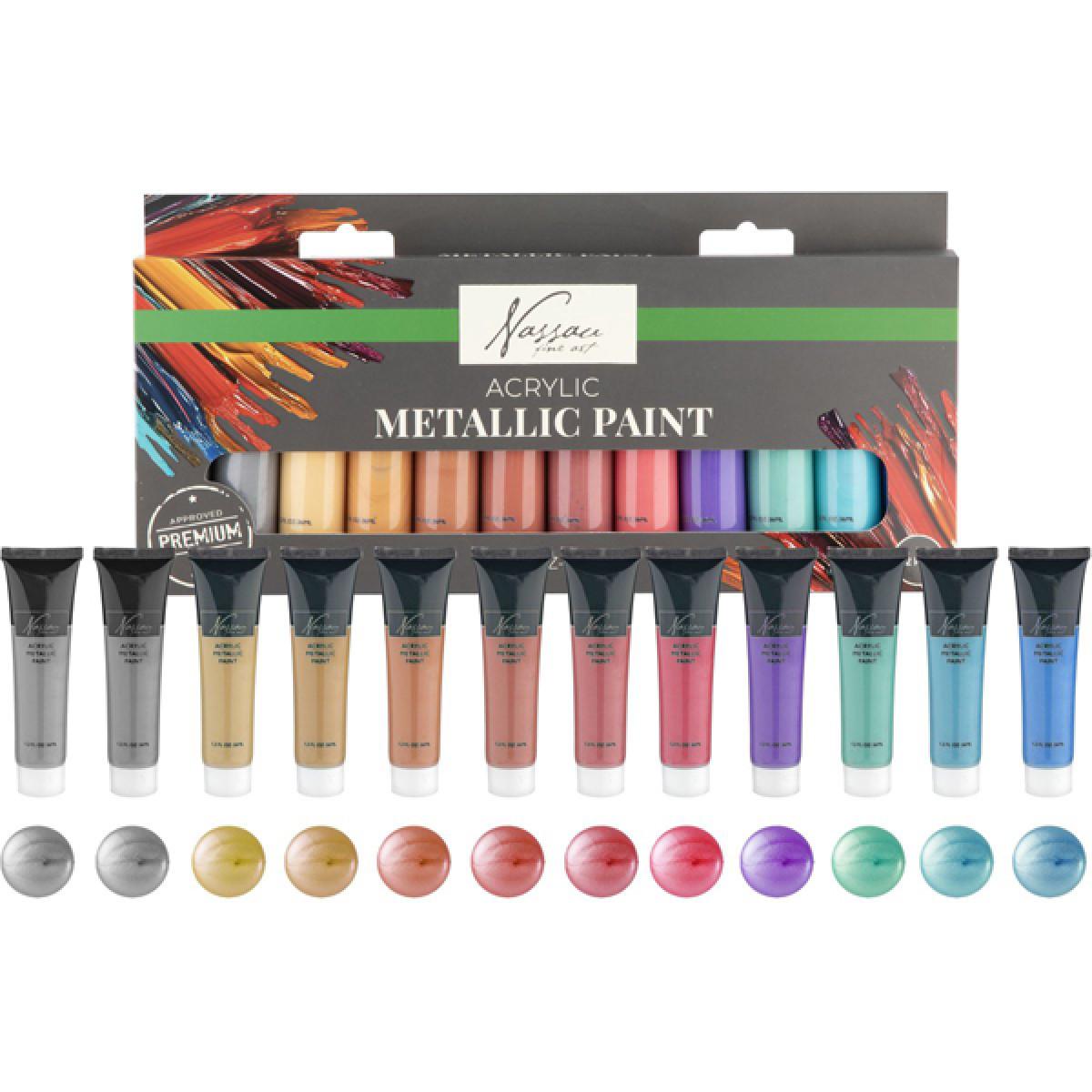 Set akrilnih boja  36ml - 12 kom 