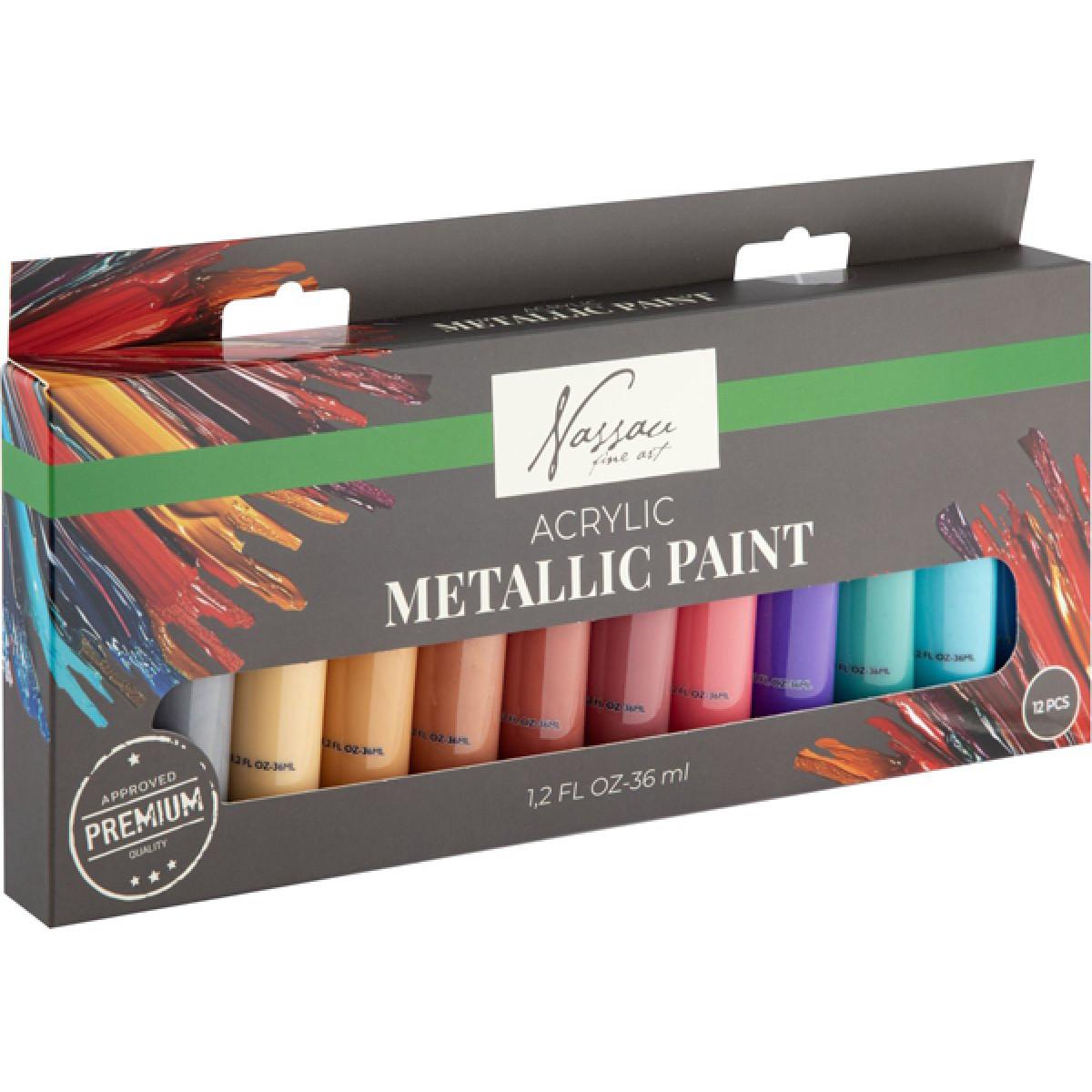 Set akrilnih boja  36ml - 12 kom 