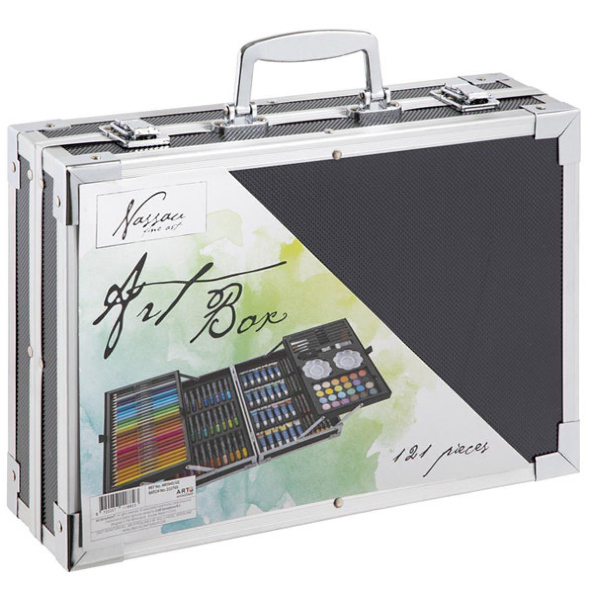 Umetnički set u metalnom koferu 145kom 