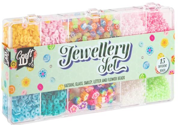 Set perli za pravljenje nakita 15vrsta 