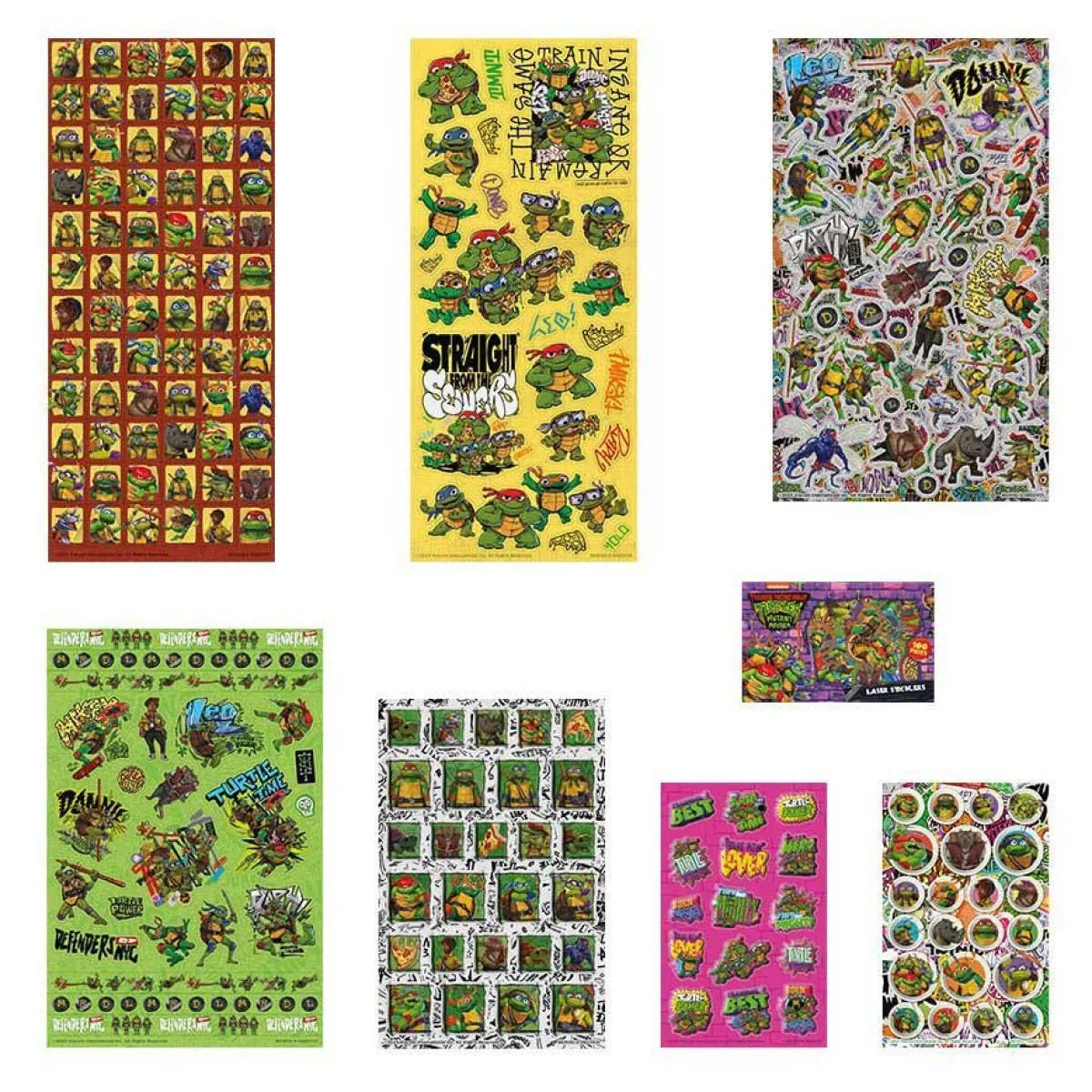 Set stikera NINJA TURTLES 