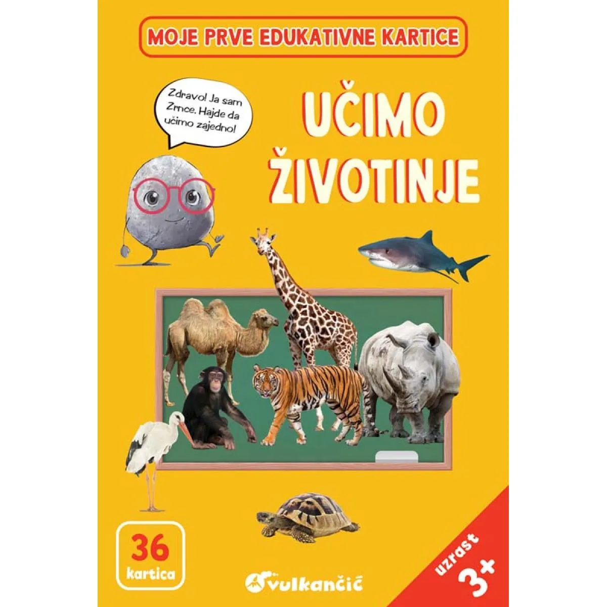 ZRNCE KARTICE – UČIMO ŽIVOTINJE – LATINICA 
