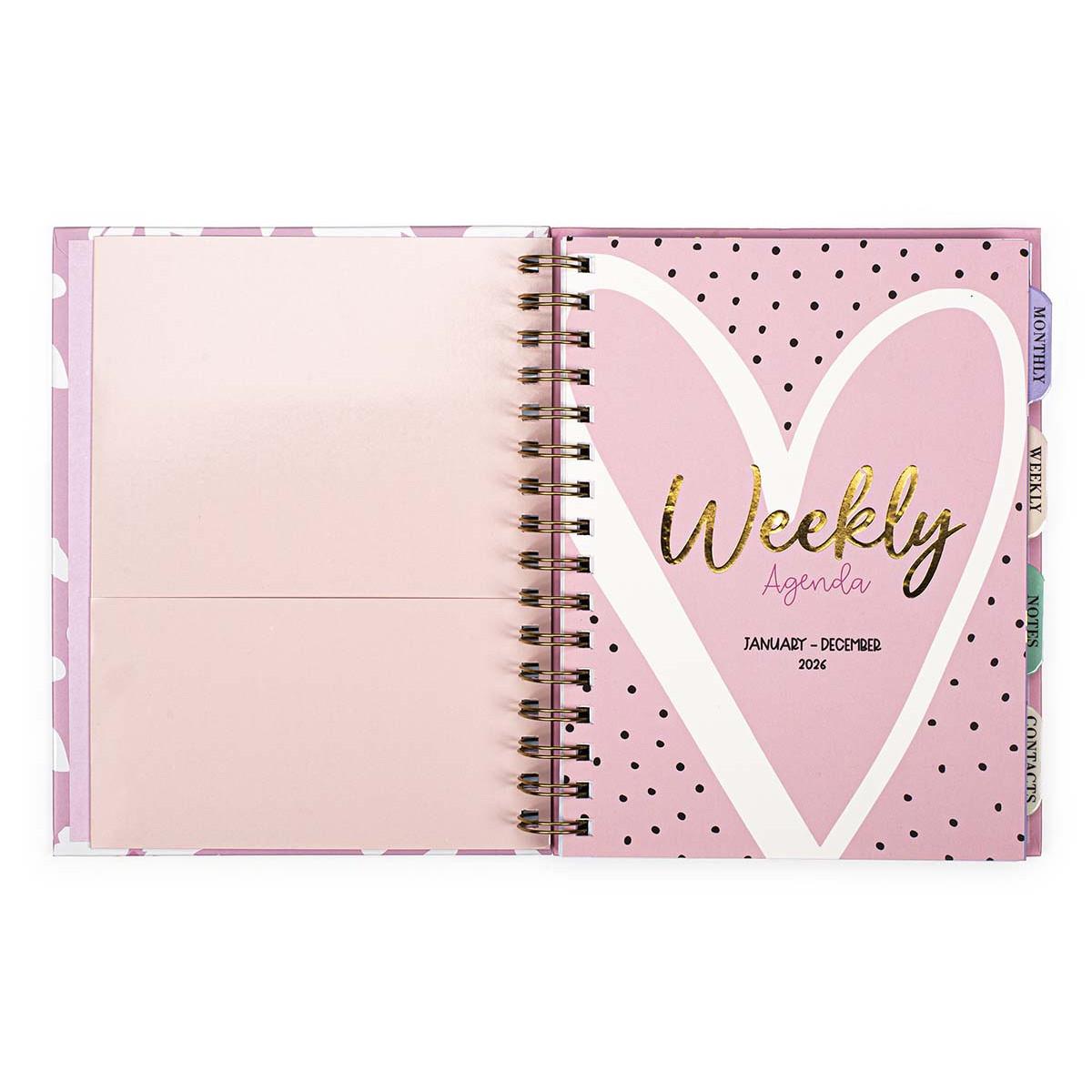 Agenda sa olovkom 2026 (12m) POSH&POP Floral 