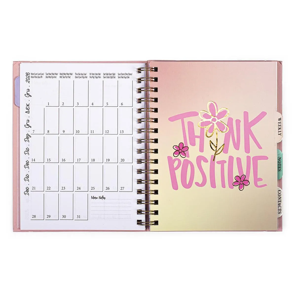 Agenda sa olovkom 2026 (12m) POSH&POP Make It Happen 