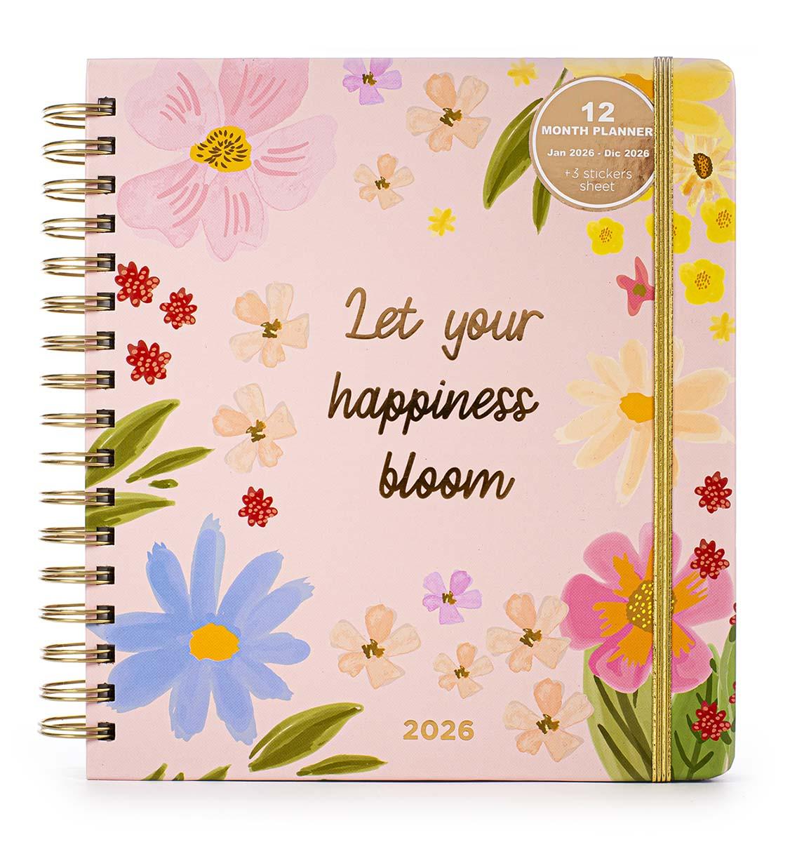 Agenda sa olovkom 2026 (12m) POSH&POP Bloom 