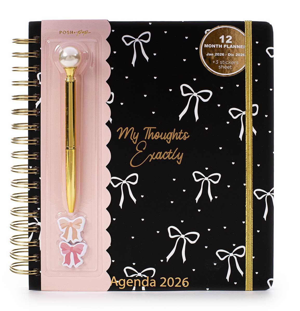 Agenda sa olovkom 2026 (12m) POSH&POP My Toughts 