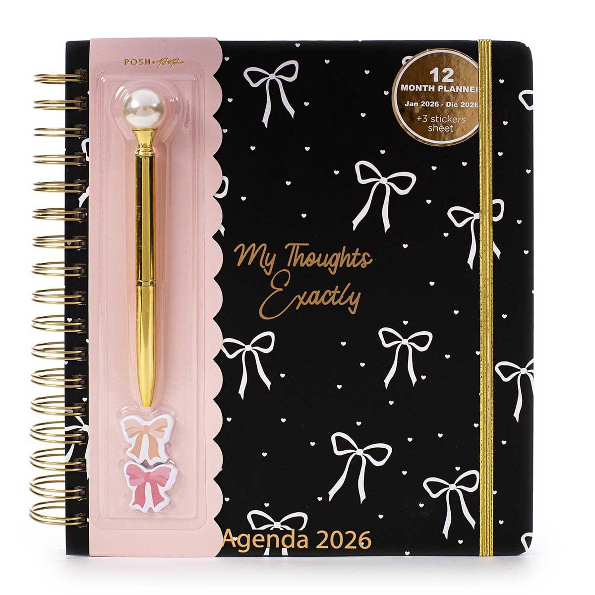 Agenda sa olovkom 2026 (12m) POSH&POP My Toughts 