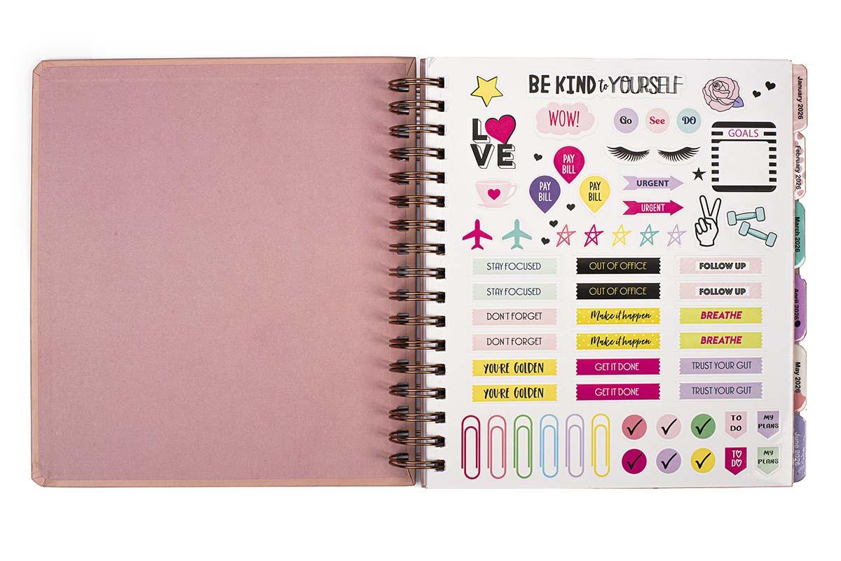 Agenda sa olovkom 2026 (12m) POSH&POP Life Is Good 