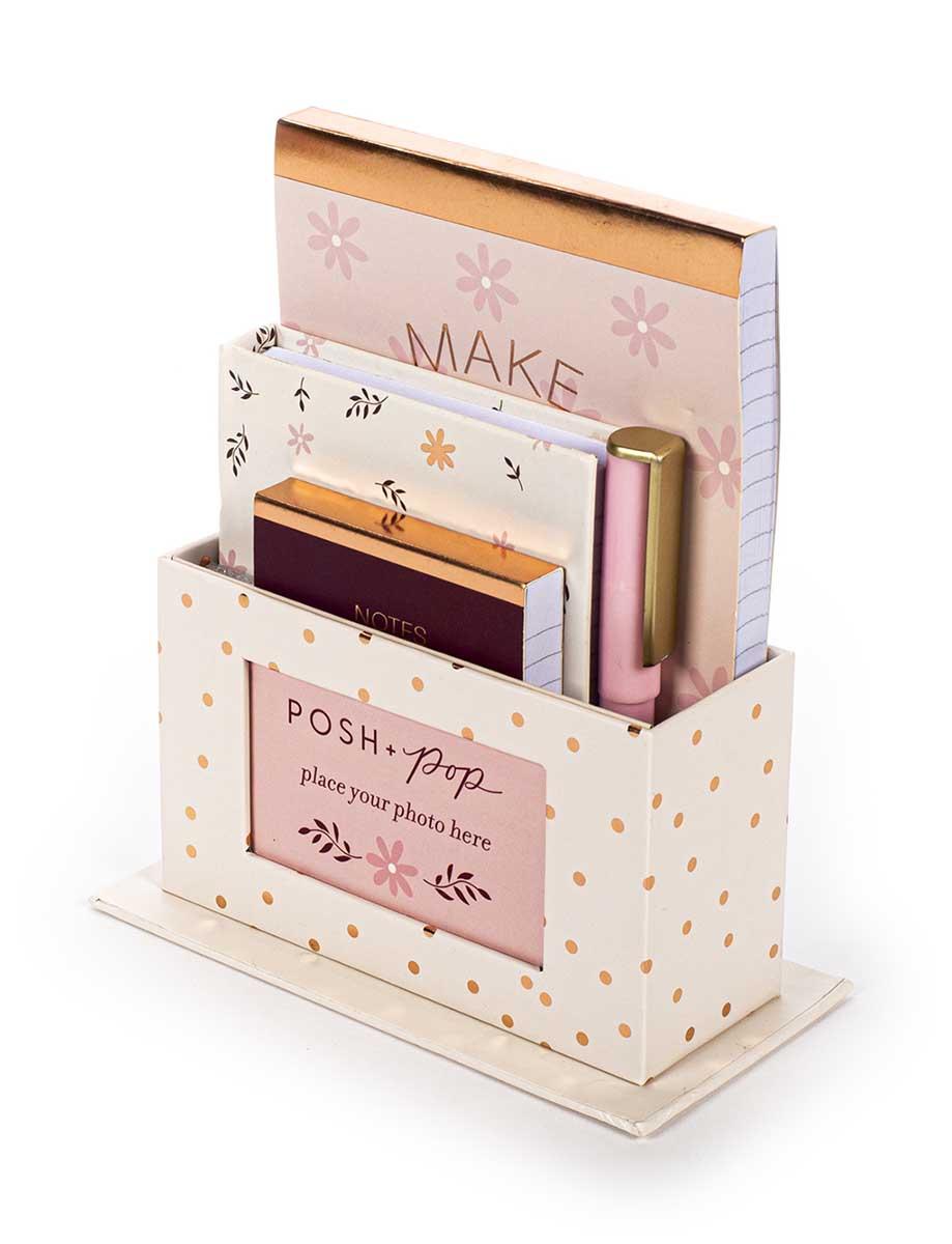 Stoni organizator COZY (kutija, dnevnik, memo blokovi) 