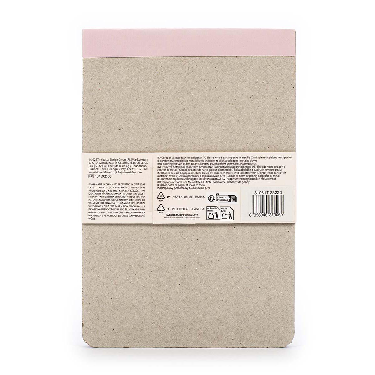 Poklon set COZY 3 blokova za poruke i 2 hemijske olovke 