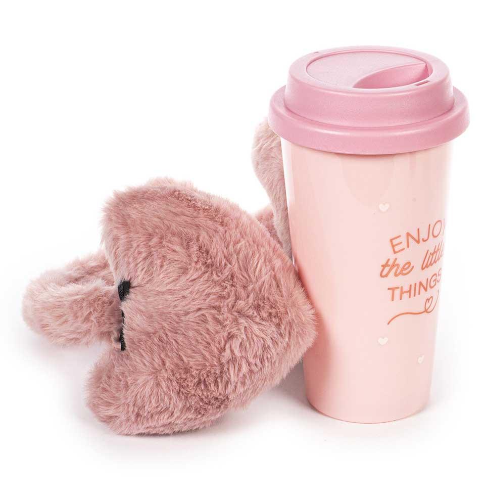 Poklon set COZY Putna šolja i grejač za uši 