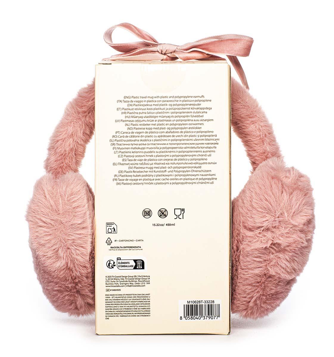 Poklon set COZY Putna šolja i grejač za uši 