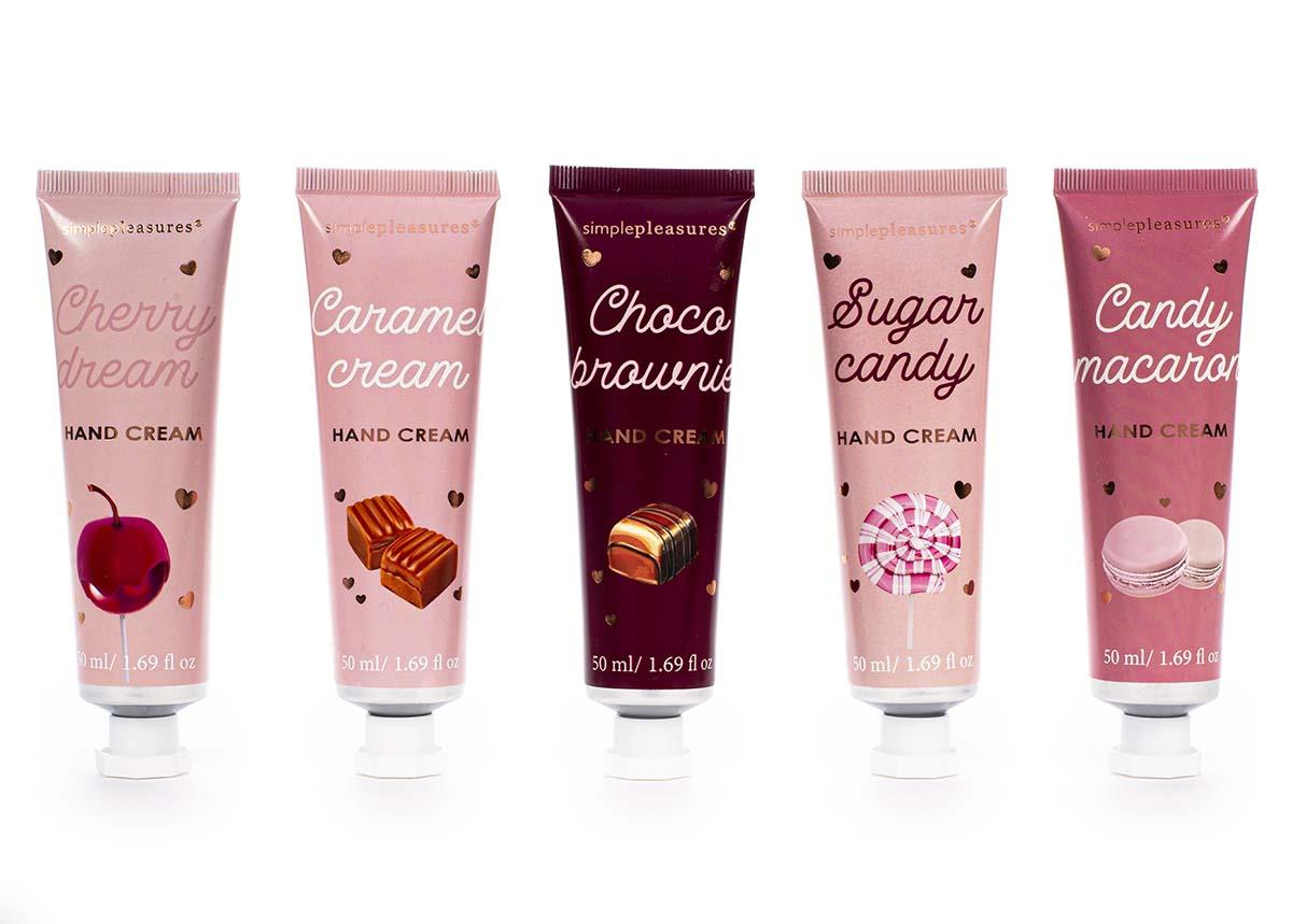 Poklon set COZY Kreme za ruke 5x50ml 