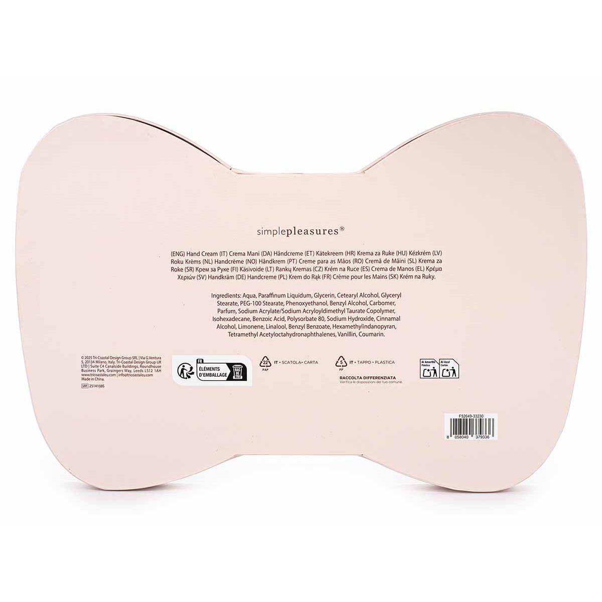 Poklon set COZY Kreme za ruke 5x50ml 