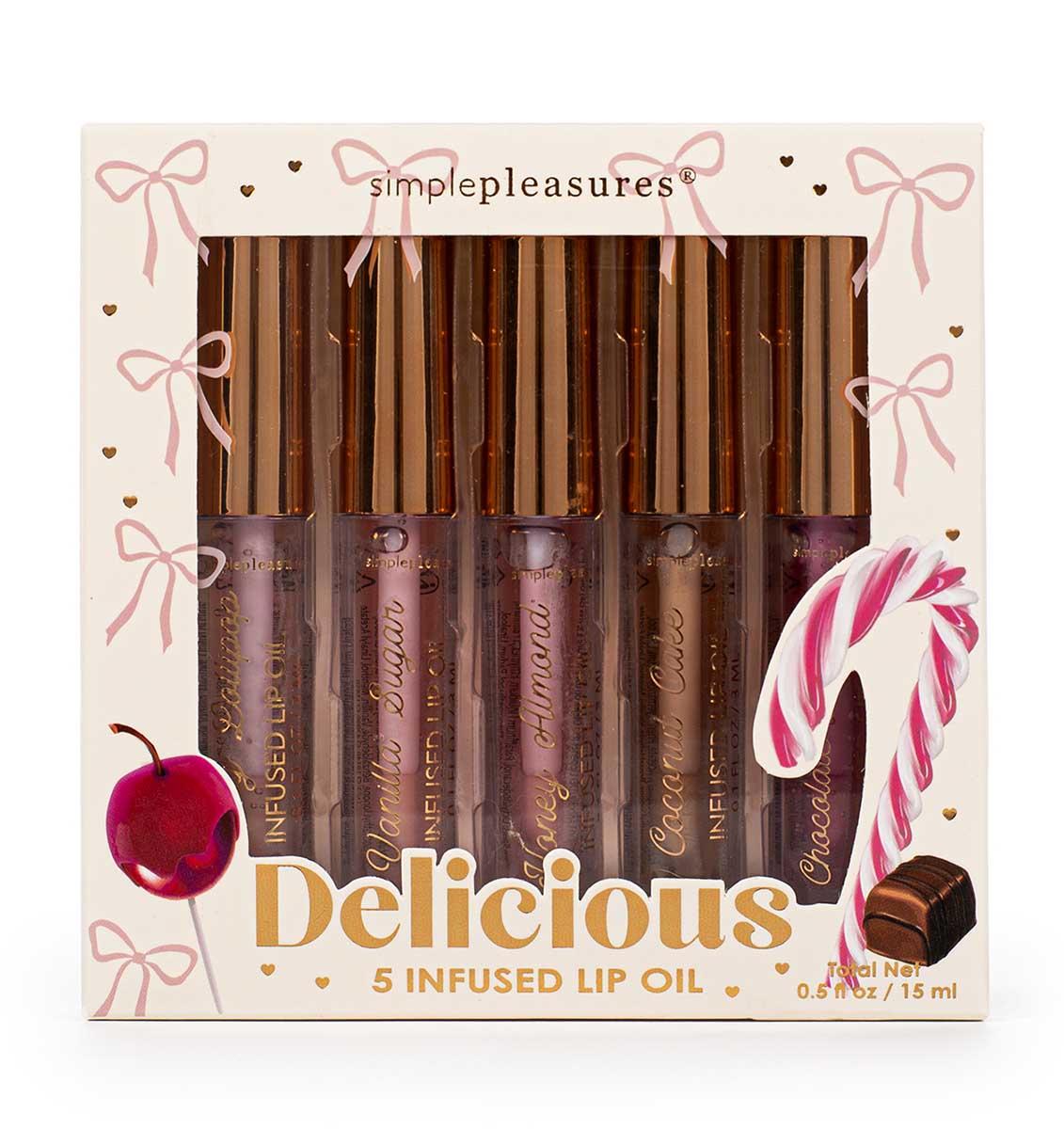 Poklon set COZY Ulje za usne 5x3ml 